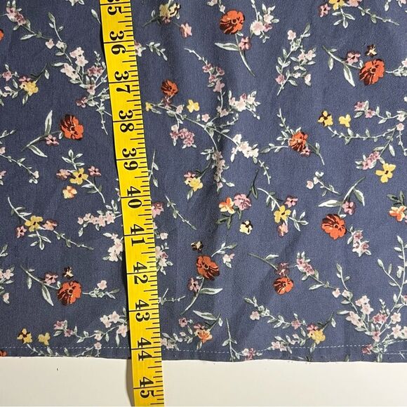 Inspired Hearts Floral Milkmaid Dress Sz XL Puff Sleeves Prairie Cottage Peasant - Picture 9 of 11